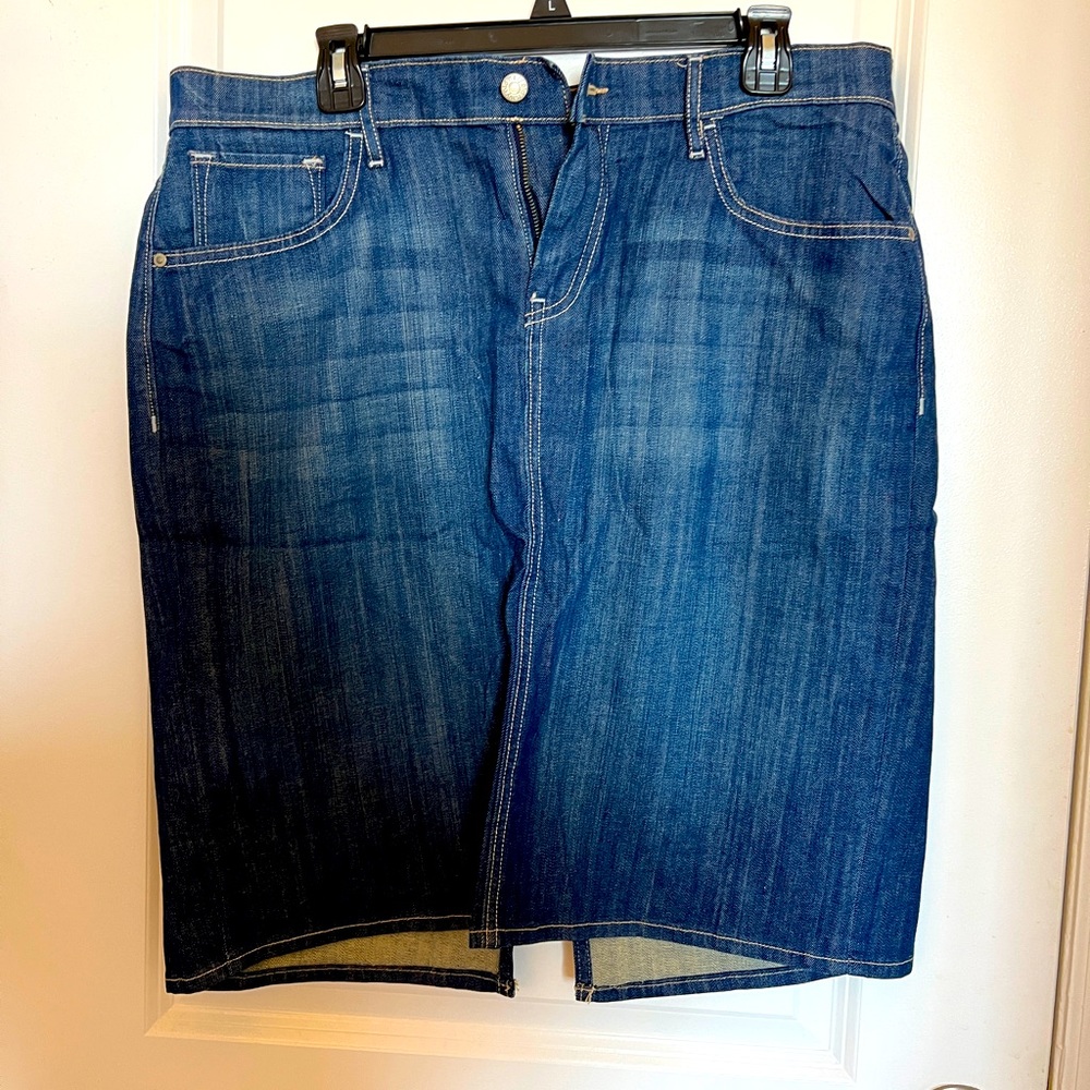 Denim Pencil Skirt size 14